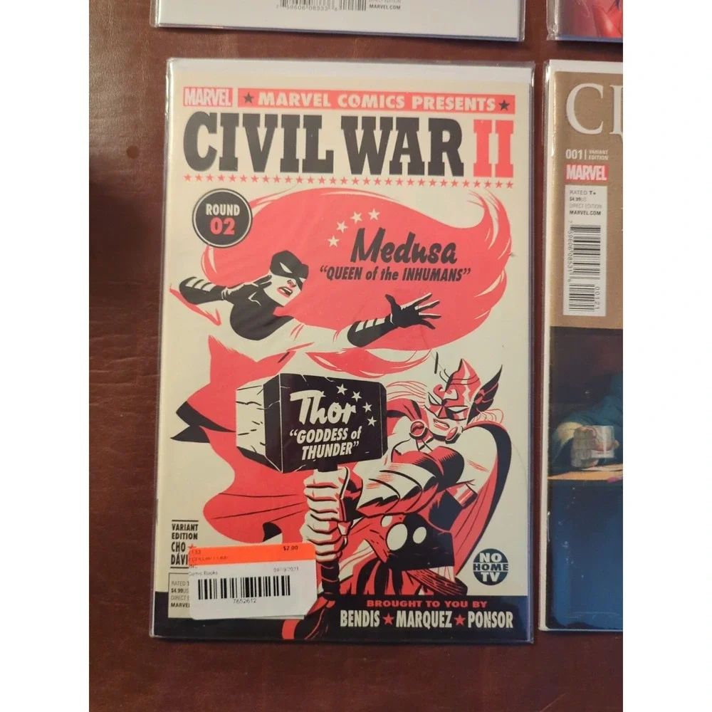 Marvel‎ Comics Civil War II Variant Lot – 11 Issues Total (~2016) NM Range